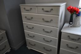 Grey Two over Four Bedroom Chest (matching lot 1)
