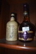 Courvoisier VS Cognac 70cl, and Old Tom Bathtub Gi