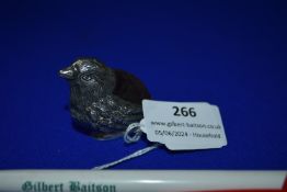 925 Sterling Silver Bird Pin Cushion