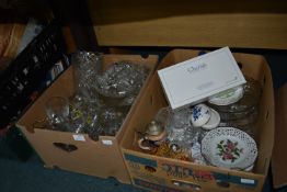 Vintage Glassware, and Pottery, etc.