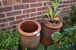 Pair of Terracotta Chimney Pots