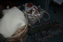 Electric Blanket and Assorted Items