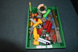 Assorted Tools and Garden Hosepipe Fittings, etc.