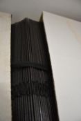 *Four 27mm Chocolate Venetian Blinds 225x130cm