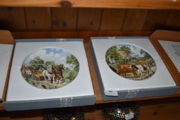 Two Wedgewood Wall Plates