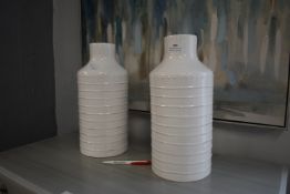 Two Large Ceramic Vase