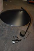 *Three Large Black Table Lamps