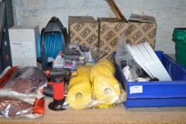 *Quantity of Floodlights, Extensions, Gas Burner Handles, etc.