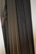 *Five 27mm Chocolate Venetian Blinds 225x130cm