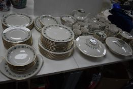 Royal Doulton Tapestry Pattern Dinner Service 100+