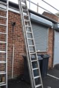 Youngman Aluminium 13 Rung Extending Ladder