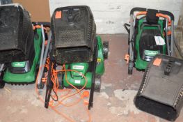*Three Hawksmoor Electric Lawnmowers