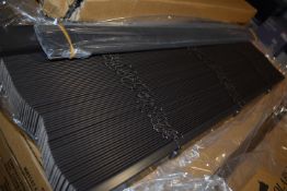 *Five 35mm Faux Wood Venetian Blinds 740x2035mm