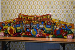 Amusement Arcade Ticket Reel Display