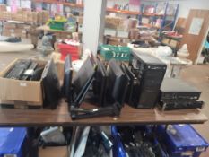 Quantity of Monitors and Keyboards