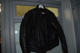 Buffalo Men's Leather Motorbike Jacket Size: 44 Ch