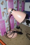 *Four Pink Desk Lamps