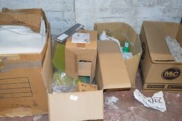 *Quantity of Assorted Mop Heads, Face Shields, etc.