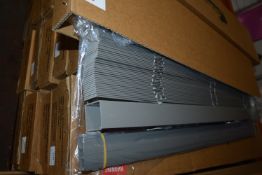 *Two 35mm Faux Wood Venetian Blinds 810x1340mm