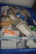 *Tray of Assorted Sockets and Switches