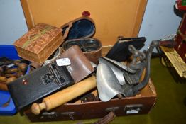Vintage Suitcase and Collectibles