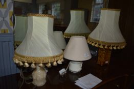 Three Table Lamps