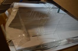 *Two 35mm Faux Wood Venetian Blinds 600x1300mm