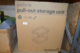 *Pullout Storage Unit
