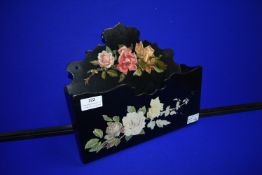 Victorian Papier-mâché Letter Rack