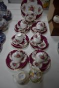 Royal Grafton Burlington Pattern Part Tea Set etc.