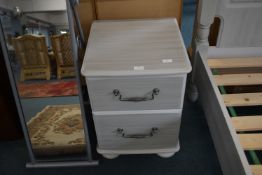 Pair of Grey Bedside Cabinets (matching lot 1)