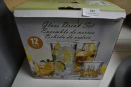 *Twelve Crystal King Drinking Glasses