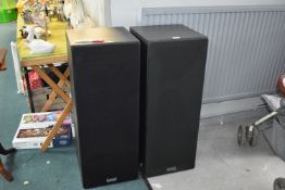 Pair of Goodmans Large Audio Speakers