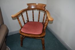 Oak Captains Chair
