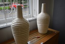 Two Large Ceramic Vase
