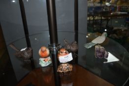Bird Figures by Royal Worcester etc.