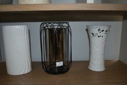 Three Decorative Vases