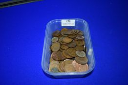 Vintage British and Other Copper Coinage