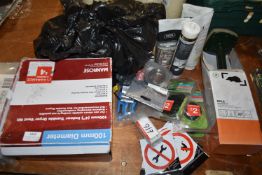 *Mixed Lot Including Mole Sonic Repeller, Maintenance Gel, Plastic Blades, etc.