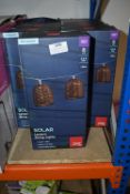 *Eleven Solar Lantern String Lights