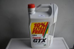 5.5L of Castrol GTX Engine Oil