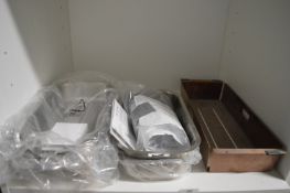 *Contents of Shelf to Include Four Sink Strainers