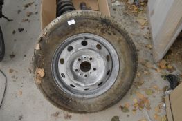 *Fiat Ducato Spare Wheel (tyre flat), and Two Struts