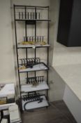 *Display Stand, and Four Assorted Kitchen Mixer Taps