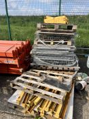 Pallet Containing Mesh Shelving Panels, Leg Guards - Collection from Former British Aerospace