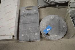 *15” Round and 11.”x22.5” Moving Skates