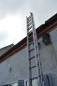 *Seventeen Rung Extending Aluminium Ladders (4.8m un-extended)