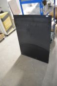 *Two Blackboard Panels 86x117cm and 85x113cm