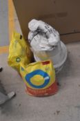 *Two Bags of Blue Circle Postcrete, and Bag of Smoothing Leveller, and a Tub of Wall Paint