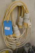 *Three 110v Extension Cables